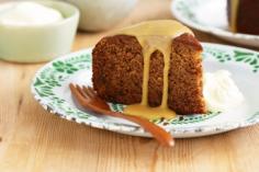 Chocolate sticky date pudding with butterscotch sauce