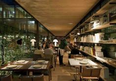El restaurante Bosco de Lobos coloniza el Colegio de Arquitectos de Madrid. | diariodesign.com