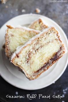 Cinnamon Roll Pound Cake