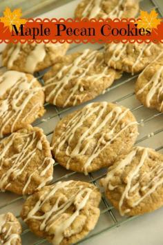 Maple Pecan Cookies