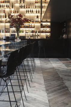 Tunes Bar at the Conservatorium hotel Amsterdam designed by Piero Lissoni