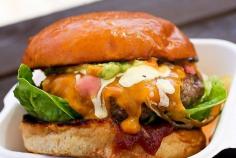 Juicy Big Poppa Burger at Patty and Bun in London. #burgers #wishlist #fastfood