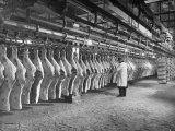 Rows of Meat in Storage at Bronx Warehouse Photographic Print by Herbert Gehr #EasyPin