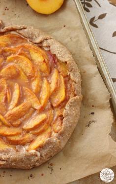 Peaches and Cream Crostata