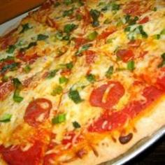 this recipe is amazing! Only pizza crust recipe I use now! Made it a dozen times. . . everyone loves it. . . and its nice its healthier