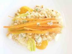 Quay Restaurant in Sydney - heirloom carrots, white lentils