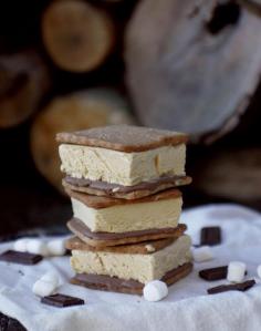 S’MORE ICE CREAM SANDWICHES