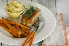 Sammy and Bella's Passionfruit Recipes: Pork belly with carrots