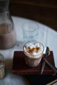 Cinnamon Spiced Hot Chocolate