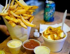 Fries at Pommes Frites in New York. #fries #wishlist