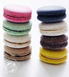 MakMak macarons. Available from Via Del Corso in Westfield or $25 per dozen + $10 delivery fee. www.makmak.com.au