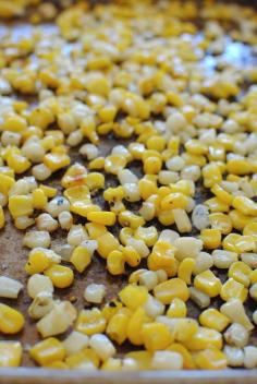 Spread frozen corn (not thawed) on baking sheet, sprinkle with olive oil salt pepper. Broil for 5 min // my family couldnt get enough of this. Will never use stovetop again!.