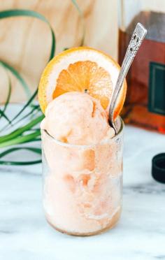 Grapefruit Guava and Rum Sorbet via Artful Desperado