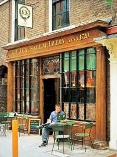 Jerusalem Tavern, Clerkenwell, London. I lived next door for 4 years. A true local.