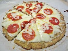 how to make Low Carb Cauliflower Crust Pizza - No sauce, No flour, No Sugar, No Guilt... #recipe #instructions