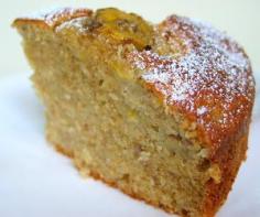 Oven Baked Banana Cake Recipe