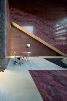 Fervital Antolini Stone Gallery by Paritzki Liani Architects | www.yellowtrace.c...