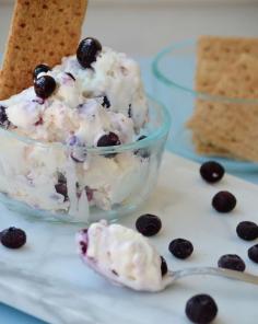 Blueberry Cheesecake Chunk Ice Cream