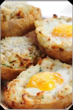 Baked Eggs with Potatoes Recipe