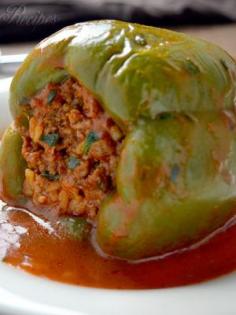 Slow Cooker Stuffed Peppers Recipe