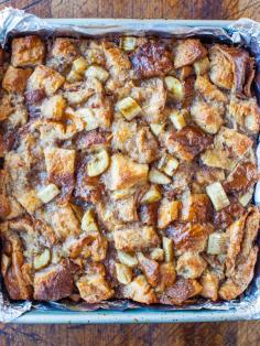 Hawaiian Bread and Maple Banana Baked French Toast