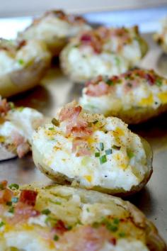 Grilled Twice Baked Potatoes from thebestblogrecipe... are perfect and go with any grilled meat!