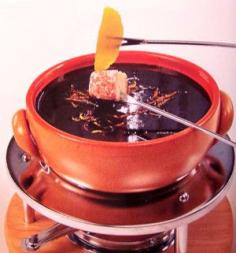 Slow Cooker Chocolate Orange Fondue Recipe
