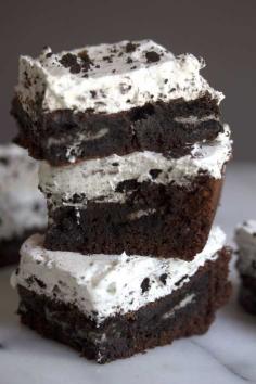 Cookies and Cream Brownies