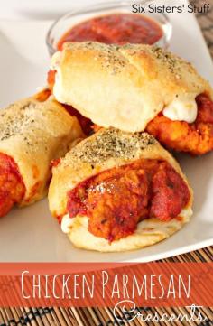 Chicken Parmesan Crescents Recipe - Check Out This Italian Food Recipes