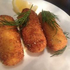 Fried Cod Croquettes Recipe