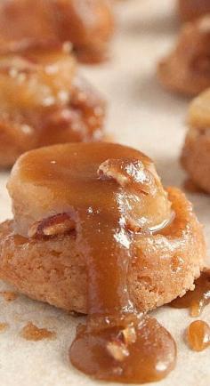 Bananas Foster Baby Cakes