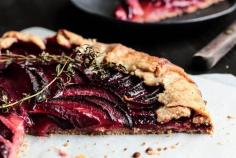 Plum Almond Galette