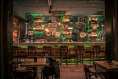 Quirky design Steampunk Joben Bistro Pub Inspired by Jules Verne’s Fictional Stories