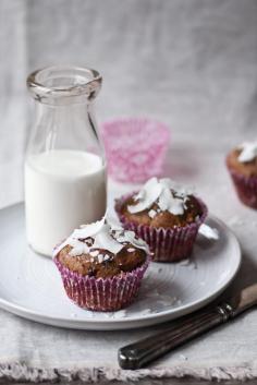 Coconut Apple Muffins