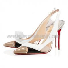 Air Chance 100mm Patent Leather/PVC White