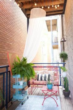 The Look for Less: Elizabeth's Color-Filled Patio on a Budget