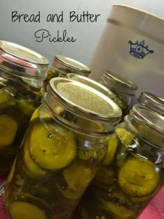Use up all those cucumbers. Easy pickle recipe.