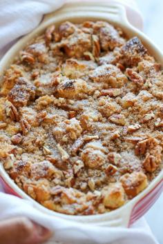 Baked Pumpkin Cream Cheese French Toast