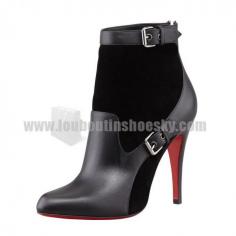 Canassone Buckled 100mm Suede Leather Black