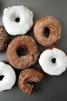 Gingerbread doughnuts