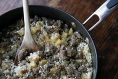 
                        
                            apple and sausage risotto
                        
                    