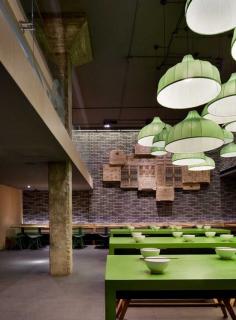 
                        
                            Golucci International Design have recently completed the Mr Lee Noodle House restaurant in Beijing, China.
                        
                    