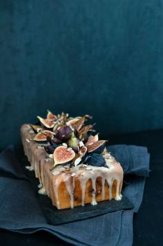fatelondon.com love Fig Almond Tea Cake w Coconut Honey Glaze