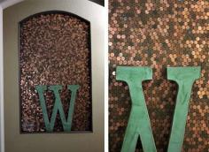 
                        
                            A small alcove done in copper - this impressive accent is made entirely from pennies
                        
                    