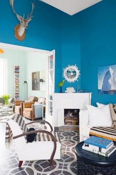 Trend Watch: 12 Rooms with Colorful Patterned Encaustic Tiles