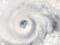 The Eye of Typhoon Vongfong!