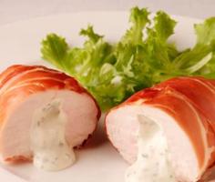 Oven Baked Chicken in Parma Ham Recipe