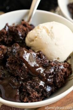 
                        
                            Hot Fudge Pudding Cake - This outrageously good chocolate fudgy cake couldn't be any easier!
                        
                    