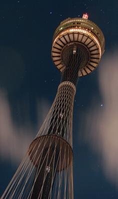 
                        
                            Centrepoint Tower, Sydney Australia (revolving restaurant at the top)
                        
                    