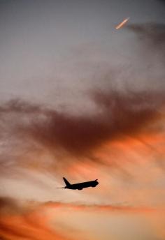 Airplane @ Sunset